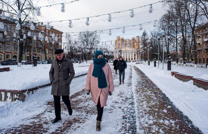 Зимние виды города Жуковский