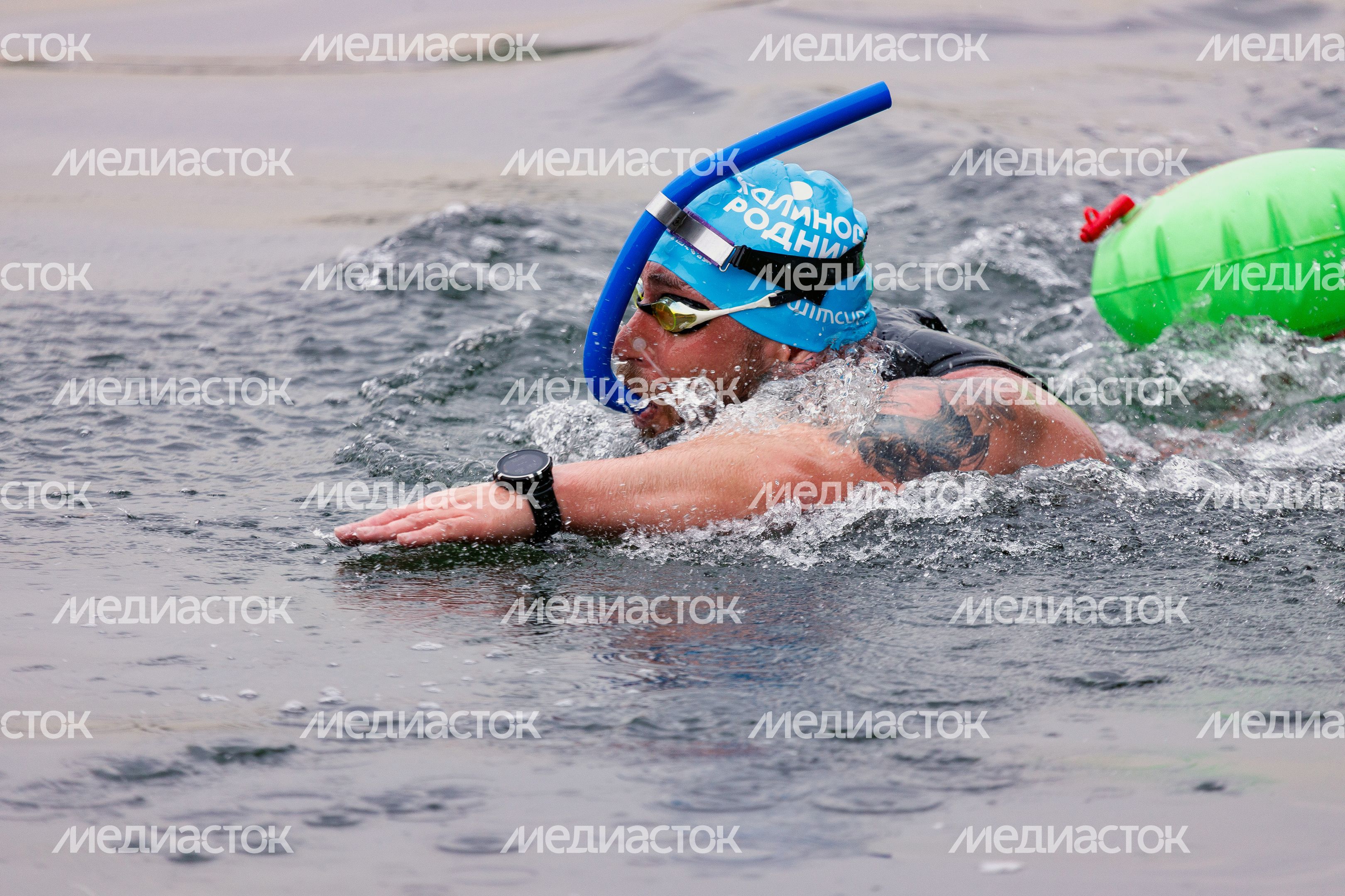 Заплыв на открытой воде Swimcup на Кореневском карьере в Люберцах Заплыв на открытой воде Swimcup на Кореневском карьере в Люберцах