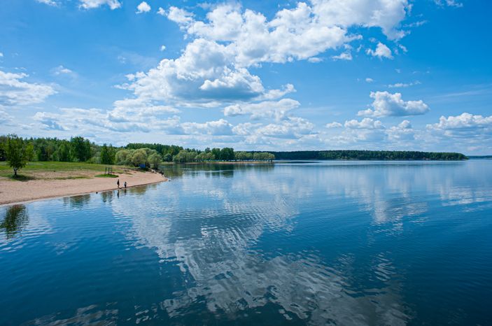 Весенние виды города Руза