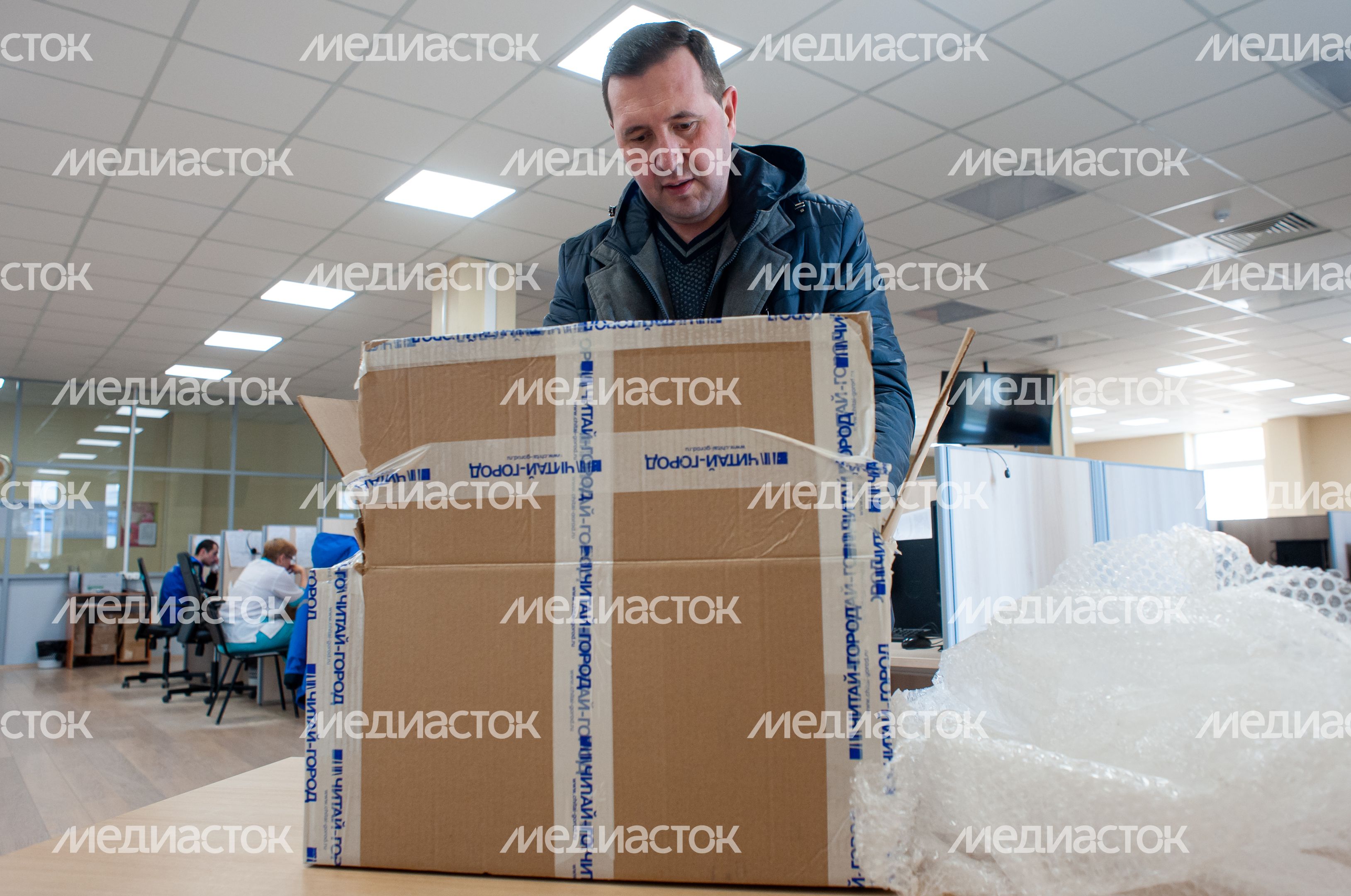 Благотворительная акция совместно с ОНФ в Московской областной станции скорой медицинской помощи города Красногорска