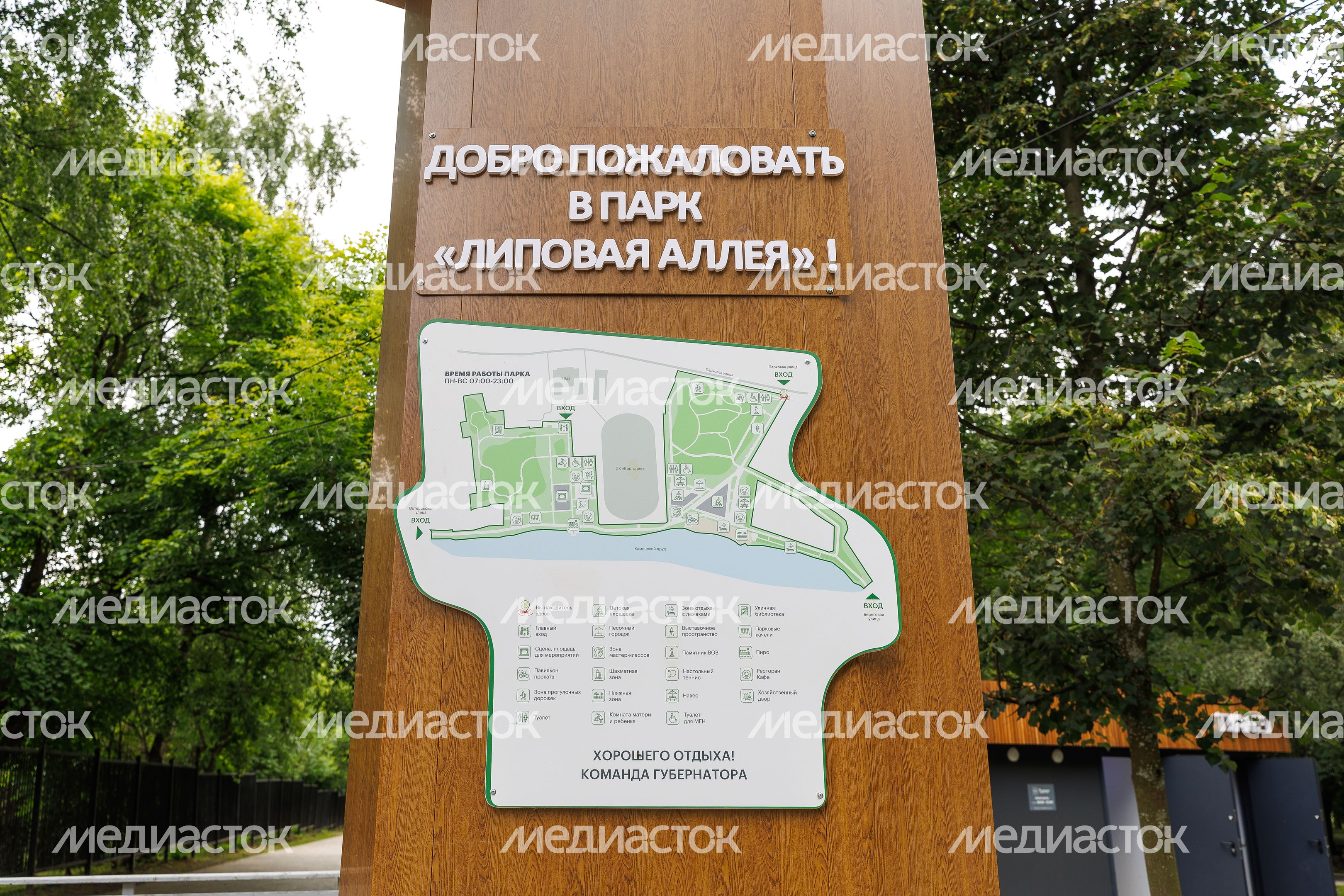 Парк "Липовая аллея" в Электроуглях
