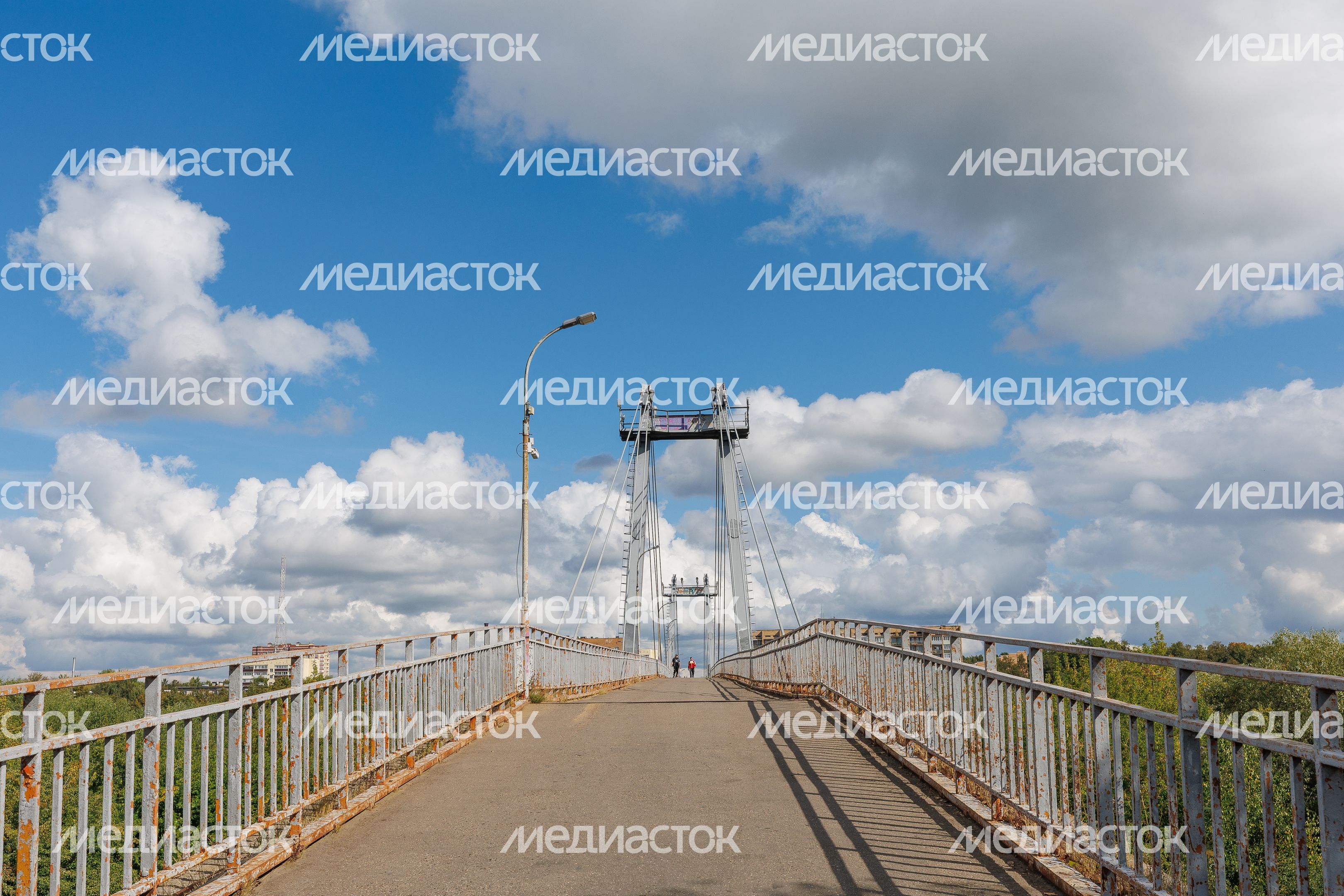 Новлянский пешеходный мост в городе Воскресенск Новлянский пешеходный мост в городе Воскресенск