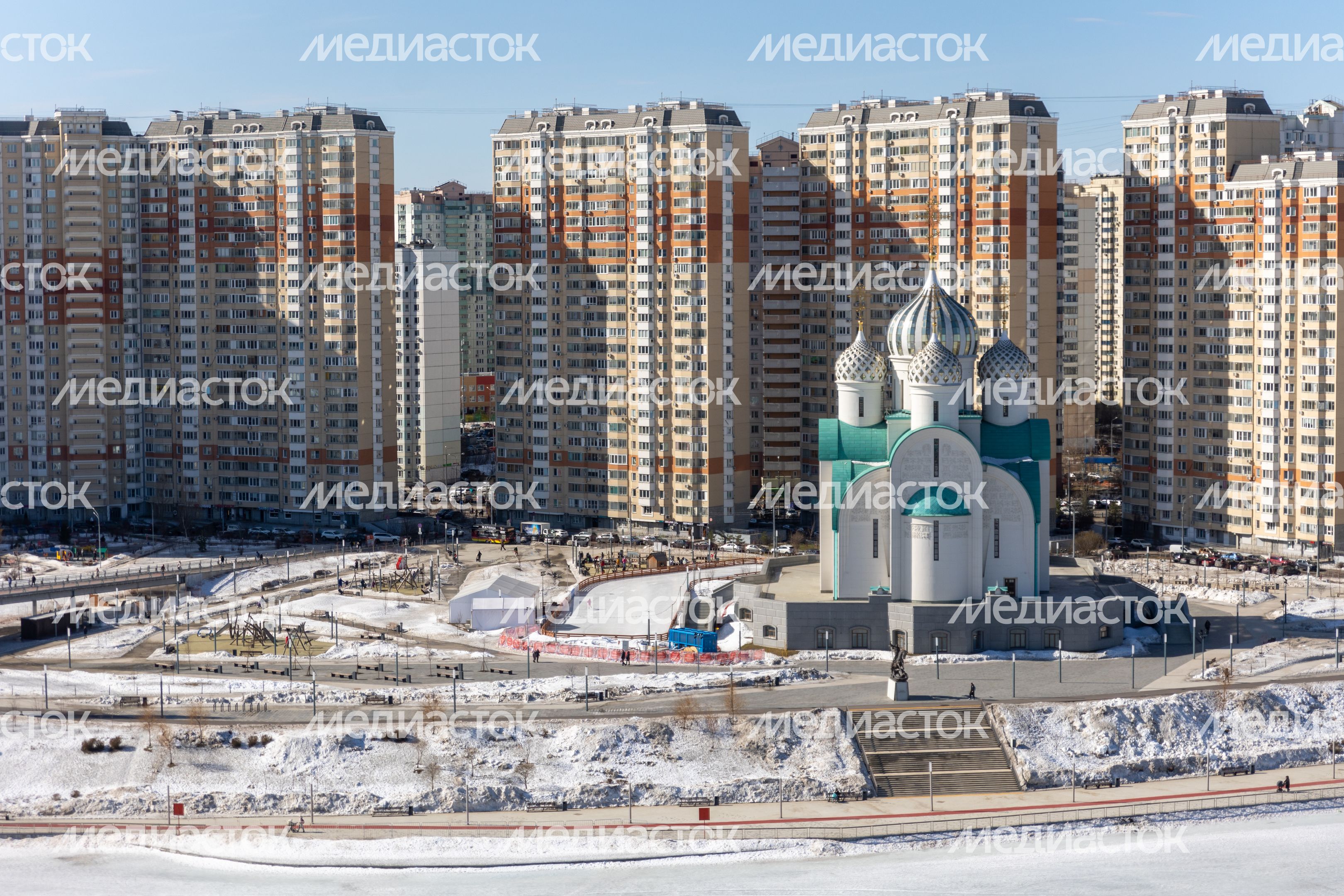 Павшинская Поима. Набережная Павшинская Поима. Набережная