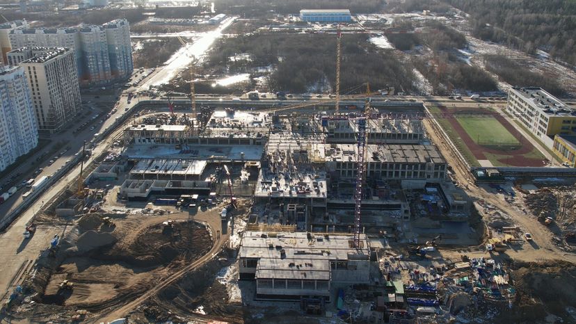Строительство Балашихинской областной больницы