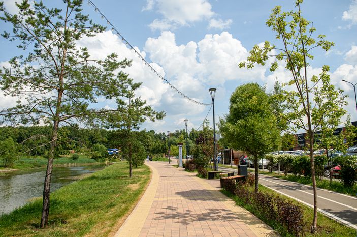 Летние виды города Наро-Фоминск