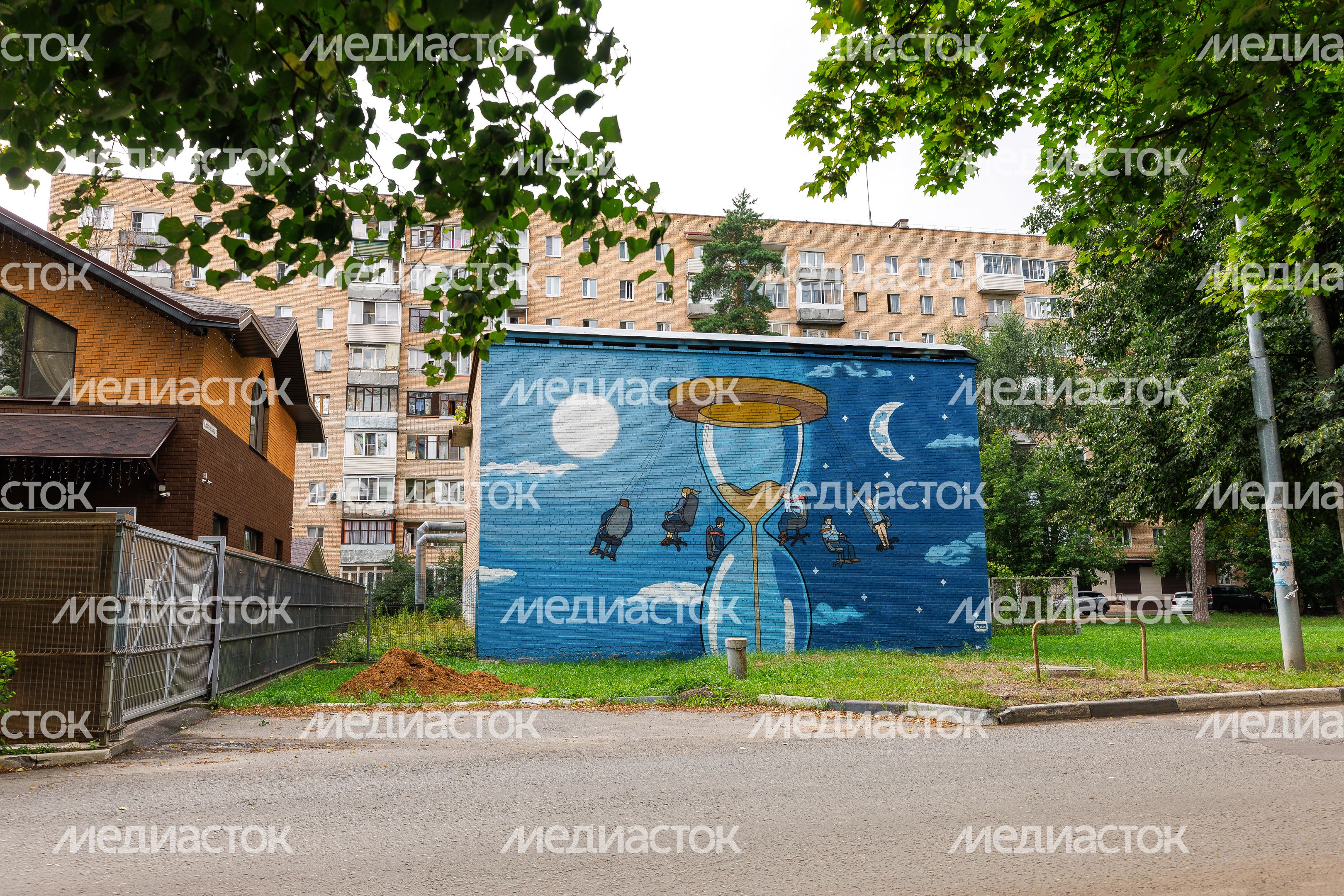 Муралы в Железнодорожном, Балашиха