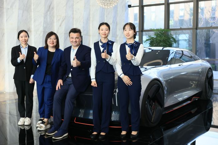 Посещение автозавода Changan Automobile Group в Китае Губернатором Подмосковья