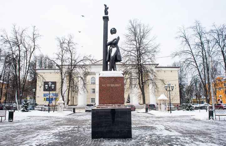 Зимние виды города Щелково