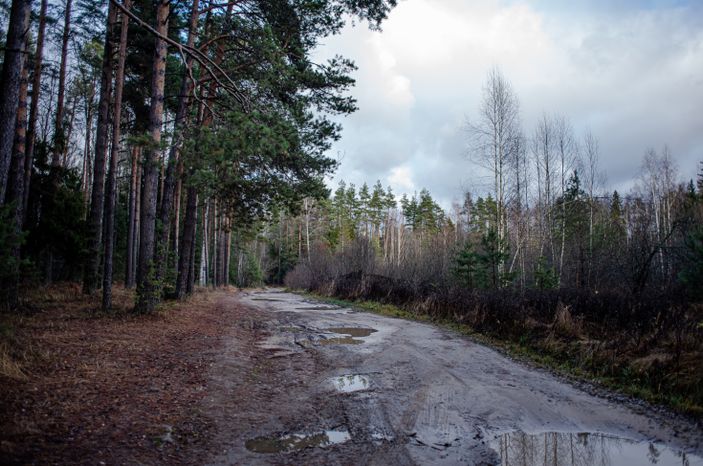 Осенние виды природного заказника Арюшина Гора