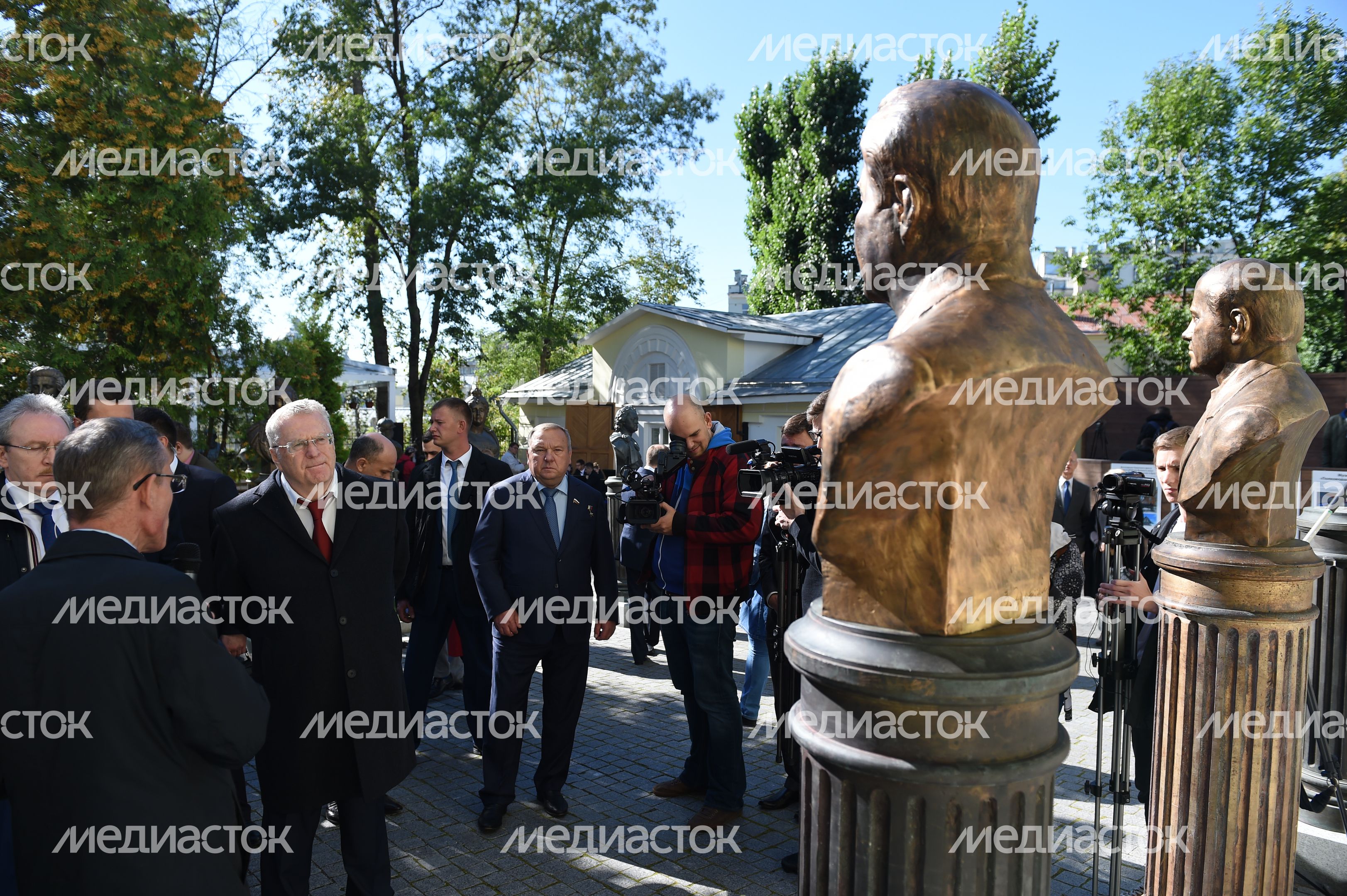 Открытие Аллеи правителей в Москве