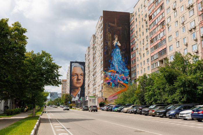 Муралы в Железнодорожном, Балашиха