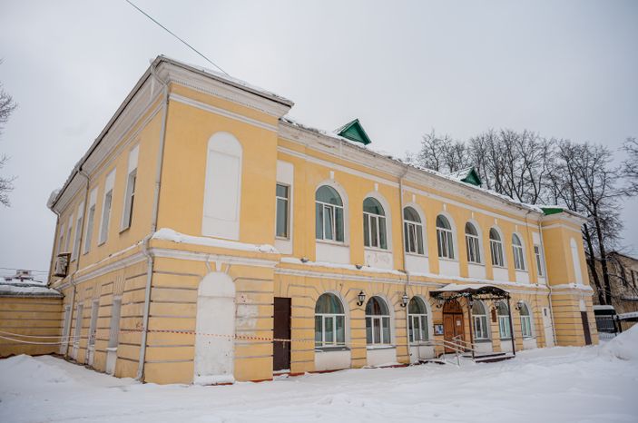 Зимние виды города Солнечногорск