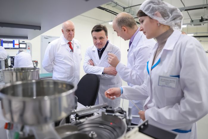 Андрей Воробьев запустил производство высокотехнологичной продукции в Подмосковье