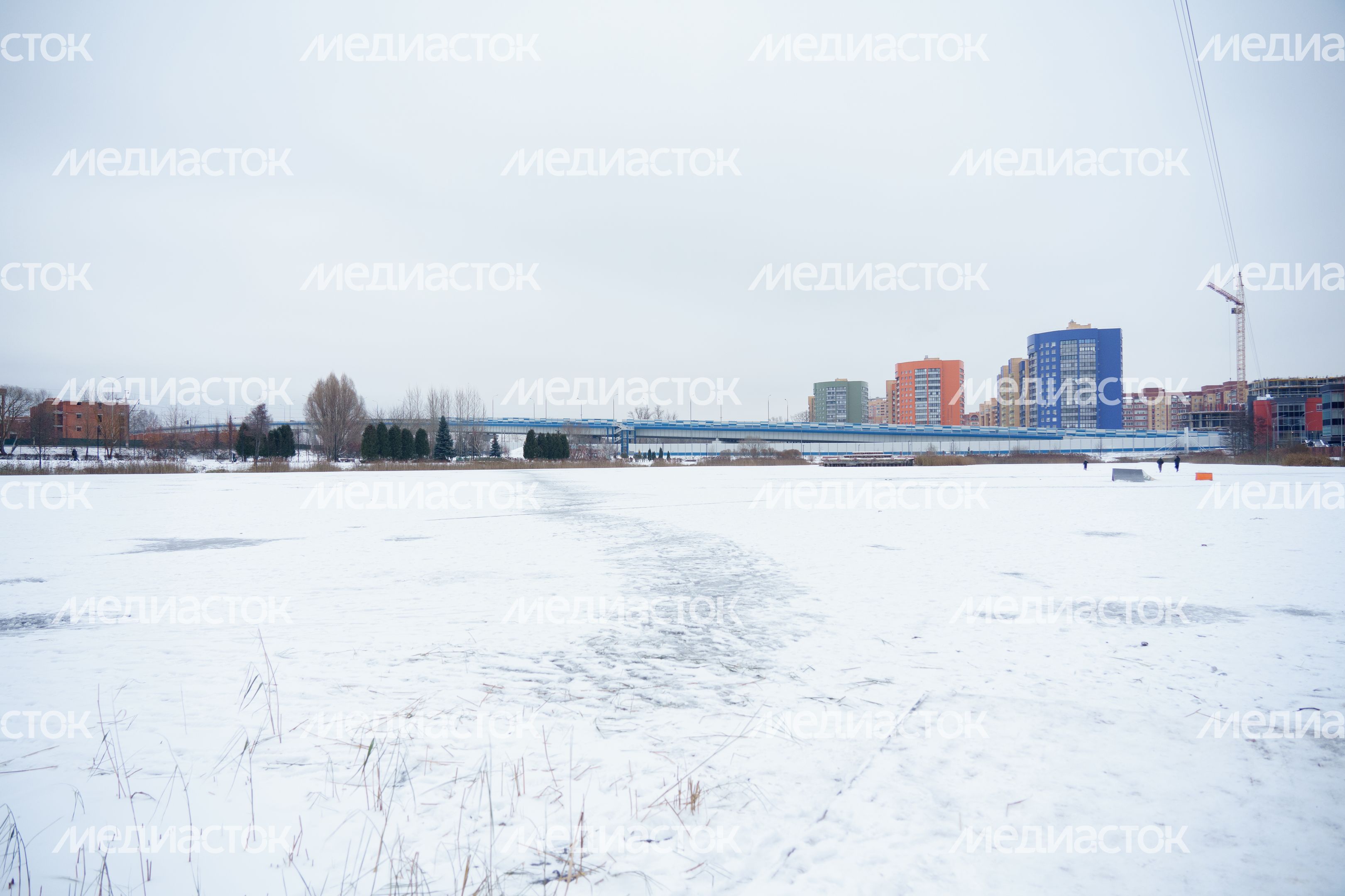 Дубна. Парк семейного отдыха. Зима Дубна. Парк семейного отдыха. Зима