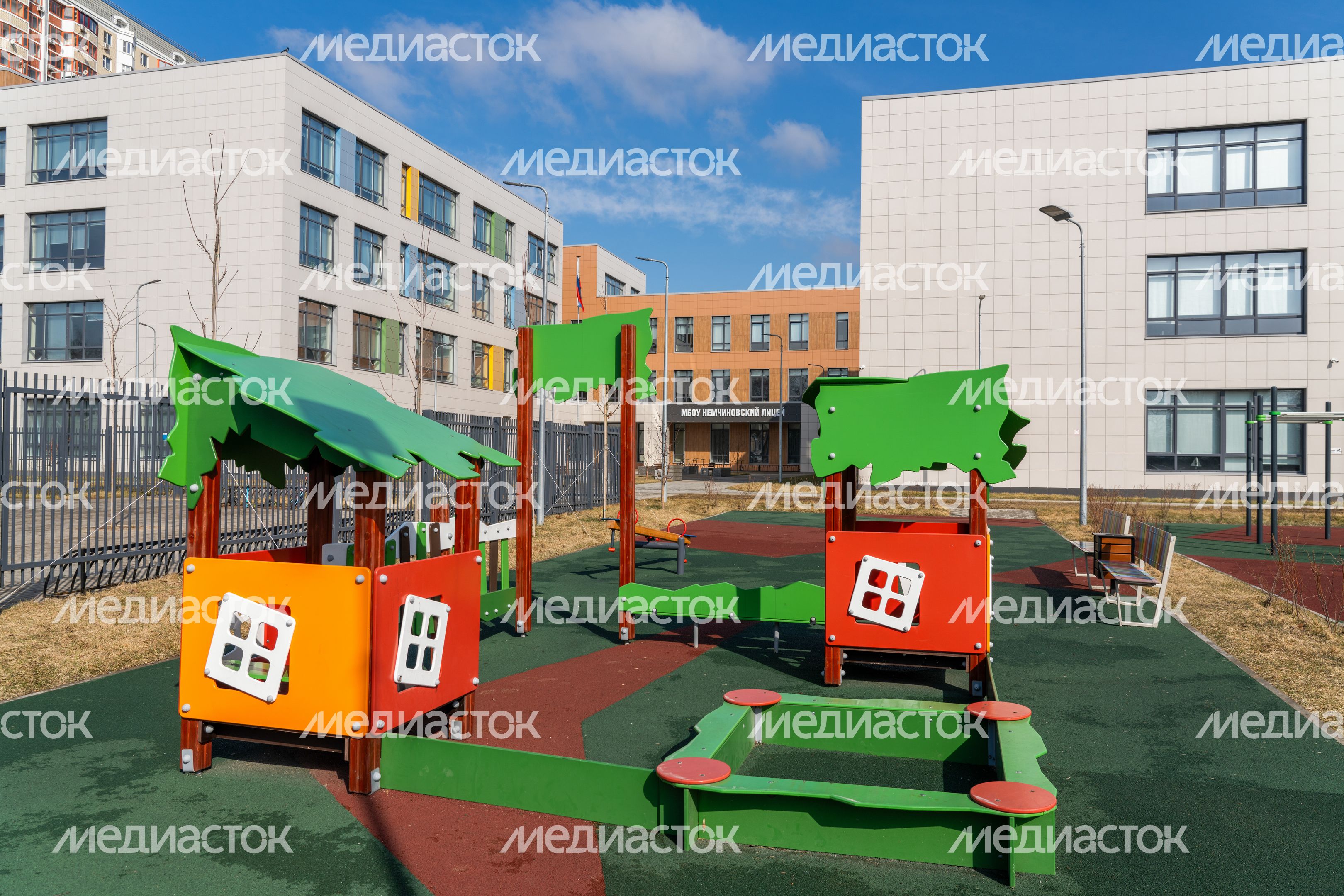 Новый корпус Немчиновского лицея в Одинцово