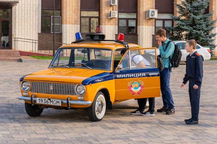 Профориентация для молодежи на мероприятии «Один день с полицией Домодедово»