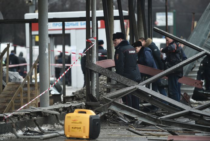 Взрыв газового баллона у метро "Коломенская"