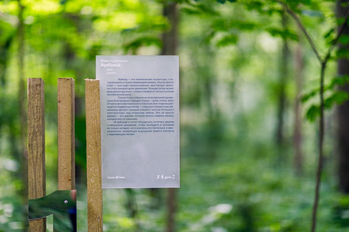Прогулка по художественно-терапевтической тропе «Лес» в Горках Ленинских