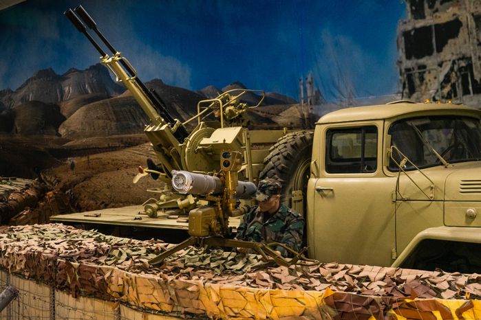Парк «Патриот». Выставка «Сирийский конфликт. Миротворческая миссия России»