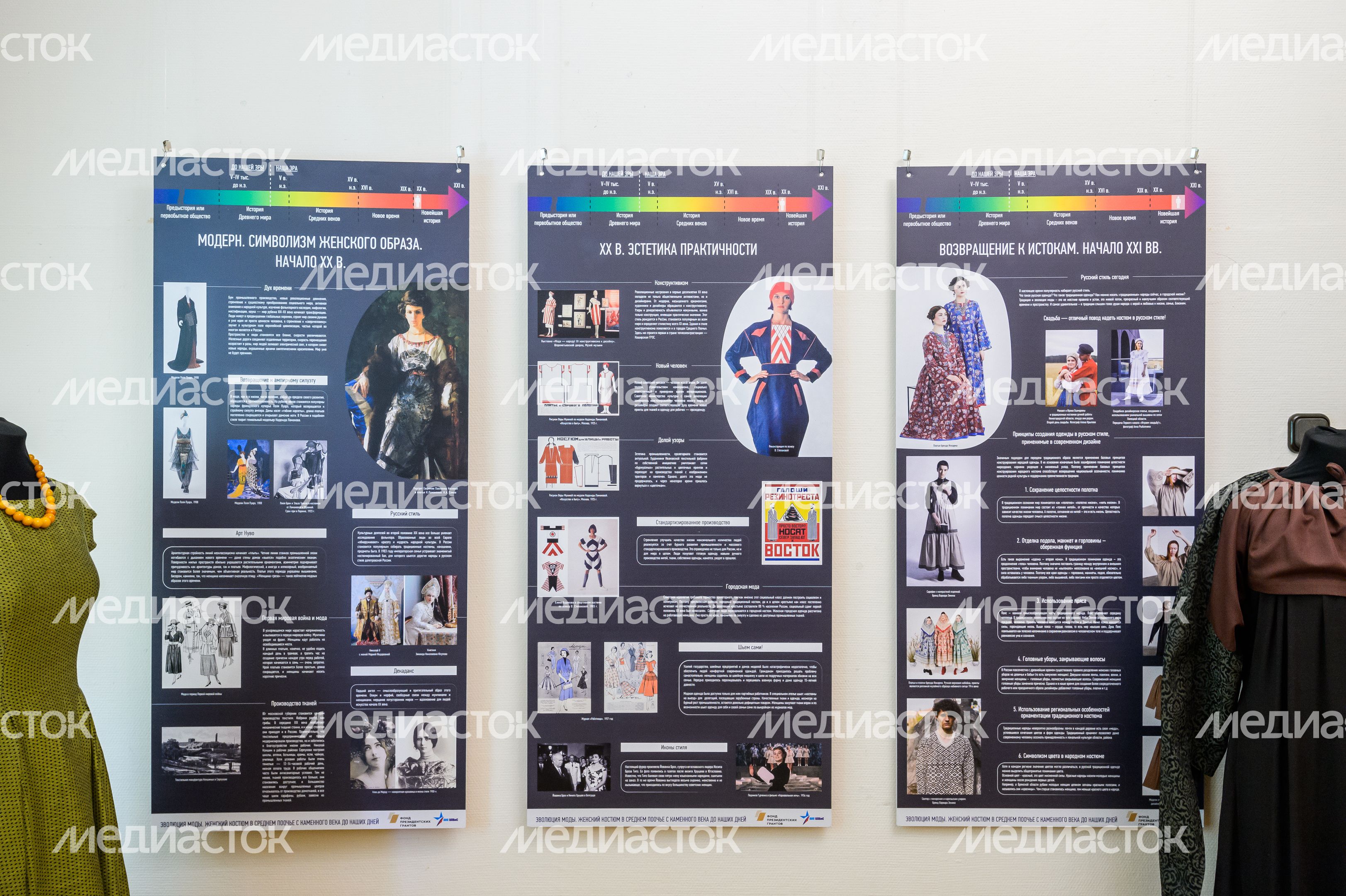 Выставка «Эволюция моды. Женский костюм в Среднем Поочье с каменного века до наших дней» в Кашире