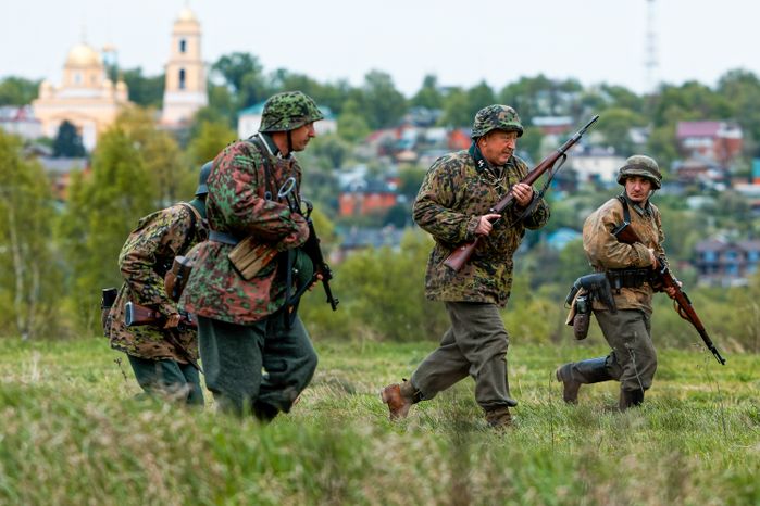 XIX Военно-исторический фестиваль "Огненная дуга" в Ступино