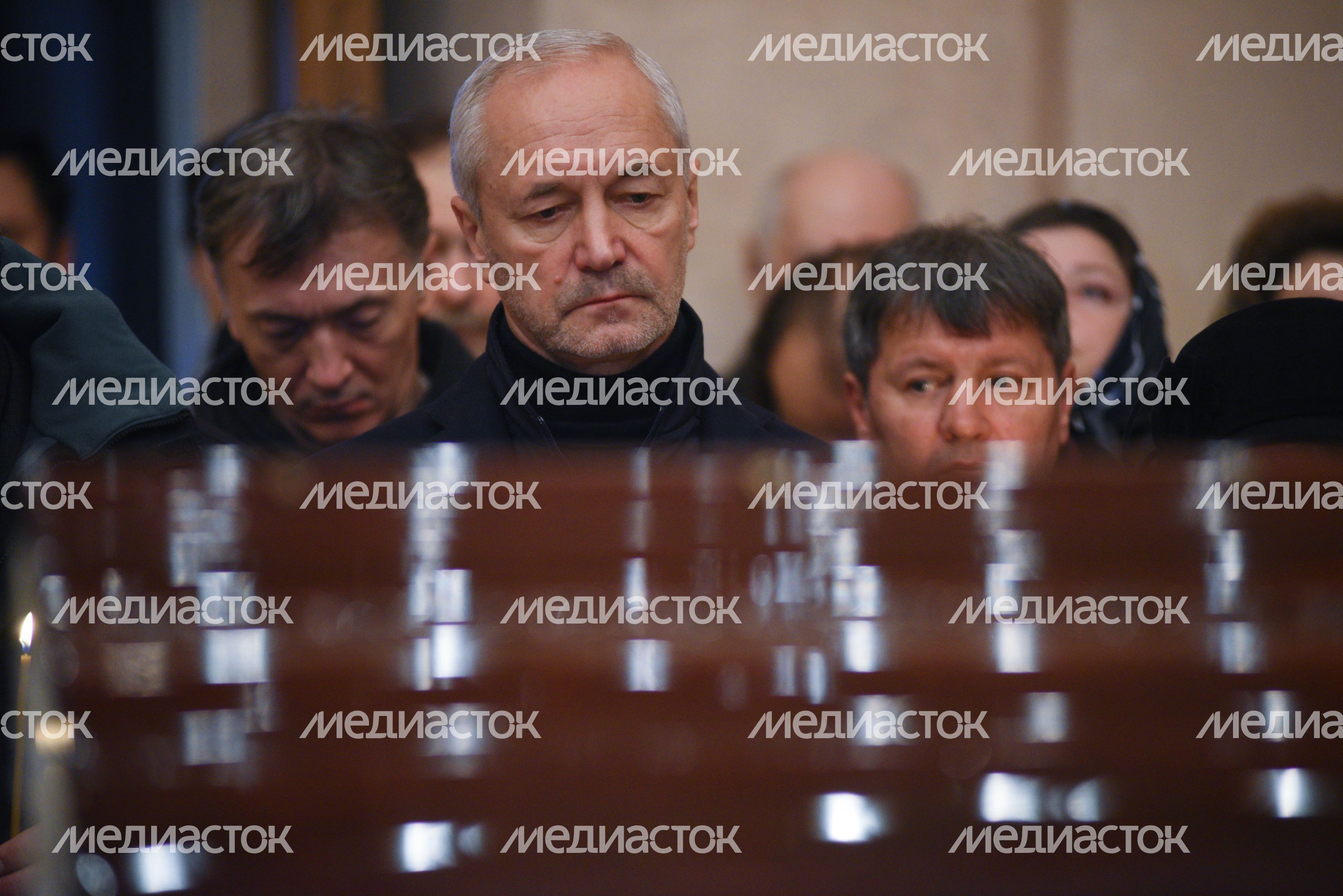 Церемония прощания с режиссером Георгием Юнгвальд-Хилькевичем в Москве