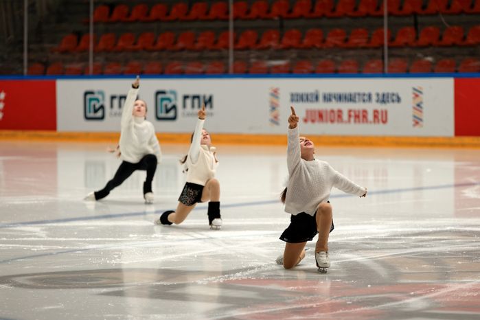 Ледовое шоу Татьяны Навки ко Дню Победы на ледовой арене в Красногорске