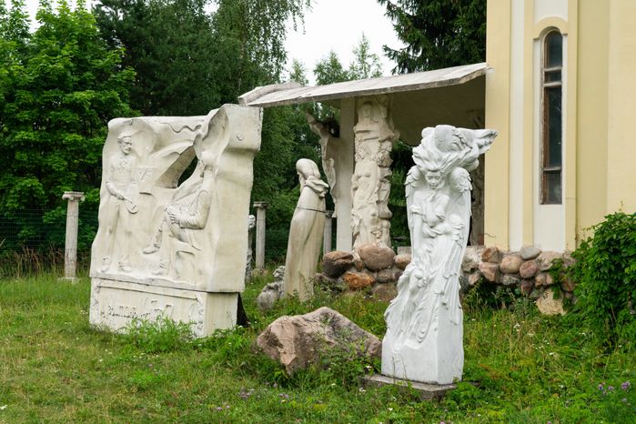 Фестиваль «Русское слово руками скульптора» в Истре