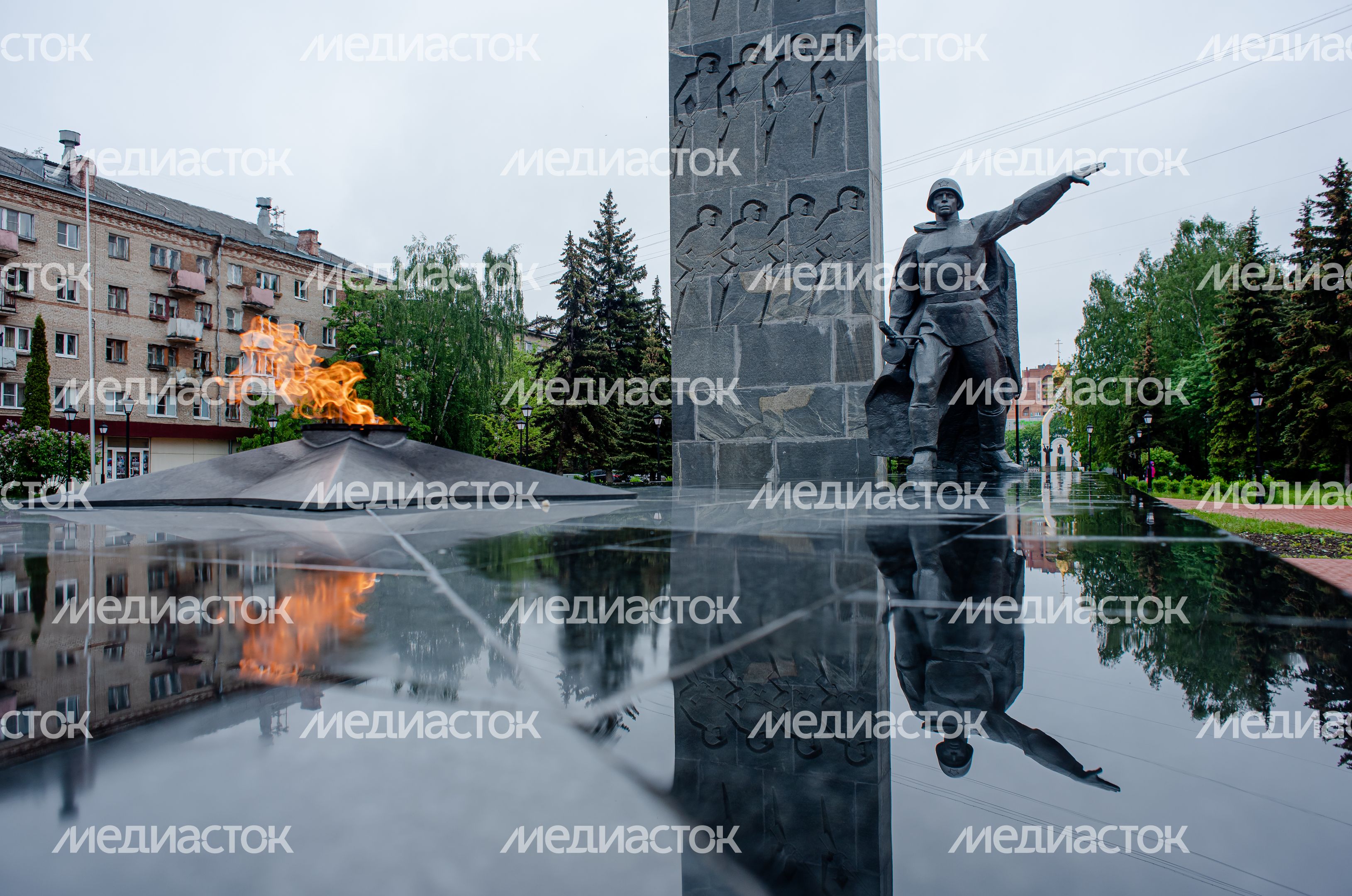 Летние виды города Балашиха
