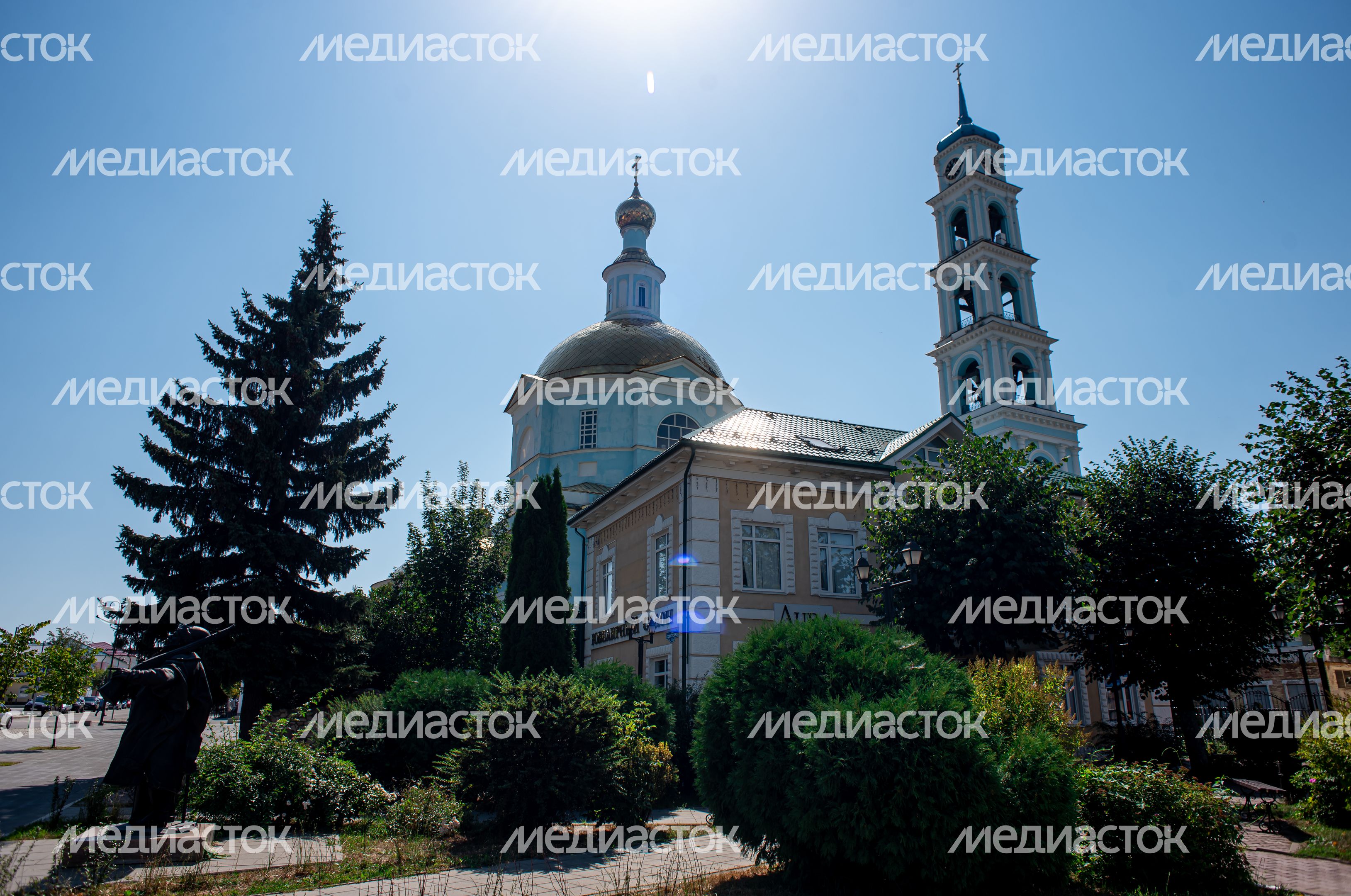 Летние виды города Кашира
