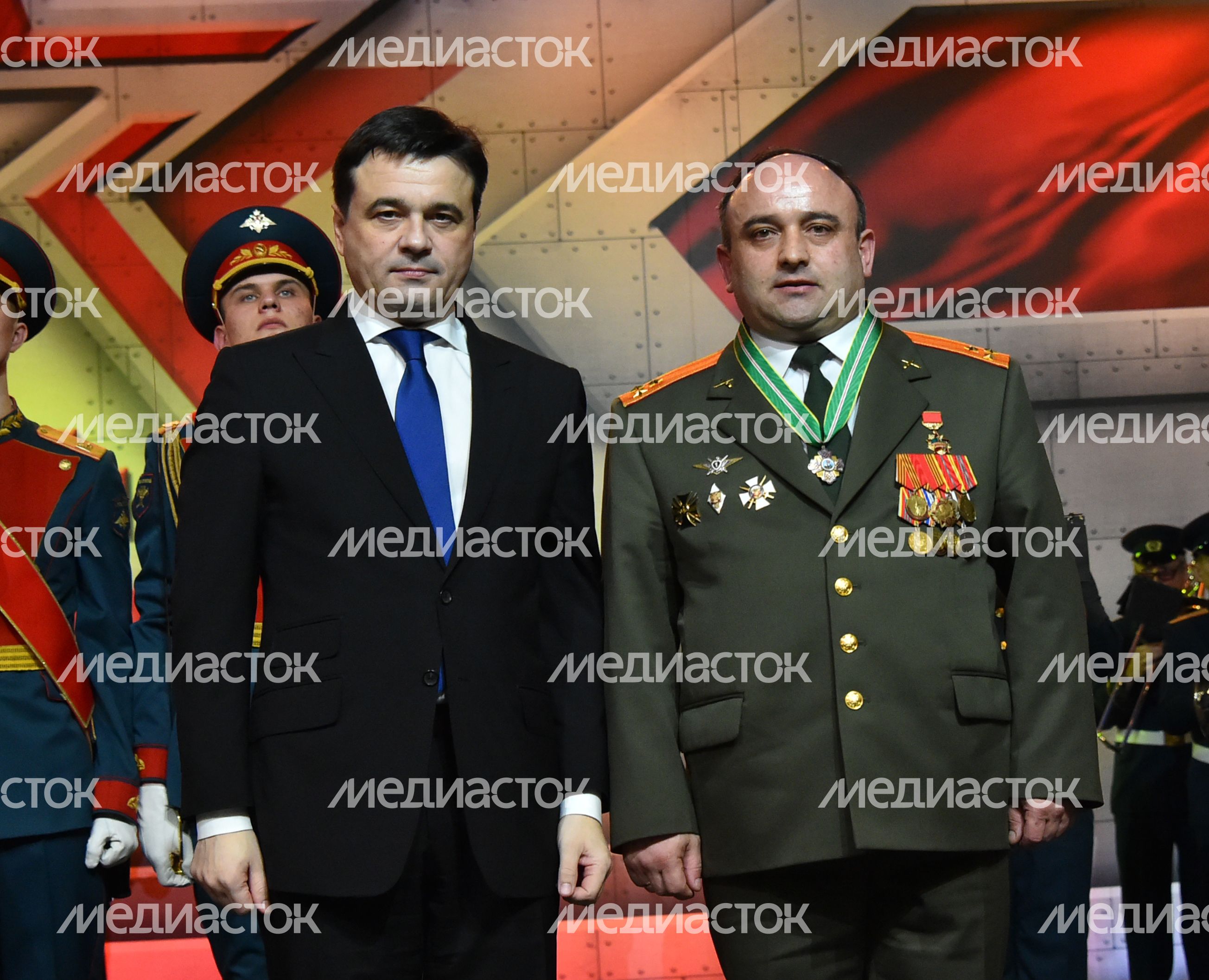 Церемония награждения в честь Дня защитника Отечества в Подмосковье Церемония награждения в честь Дня защитника Отечества в Подмосковье