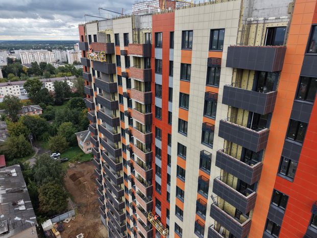 Строительство многоквартирного дома на улице Гоголя в Лосино-Петровском для переселенцев из аварийных домов