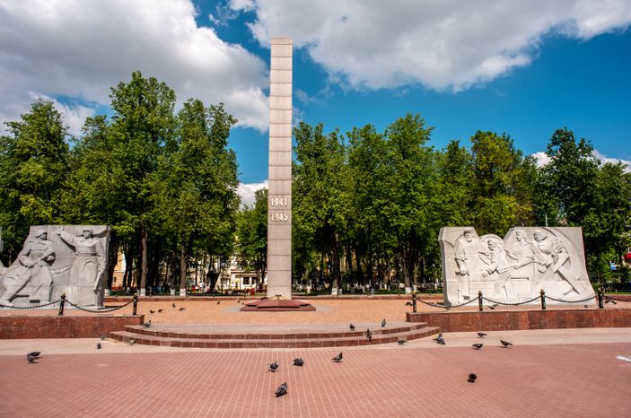 Весенние виды города Подольск