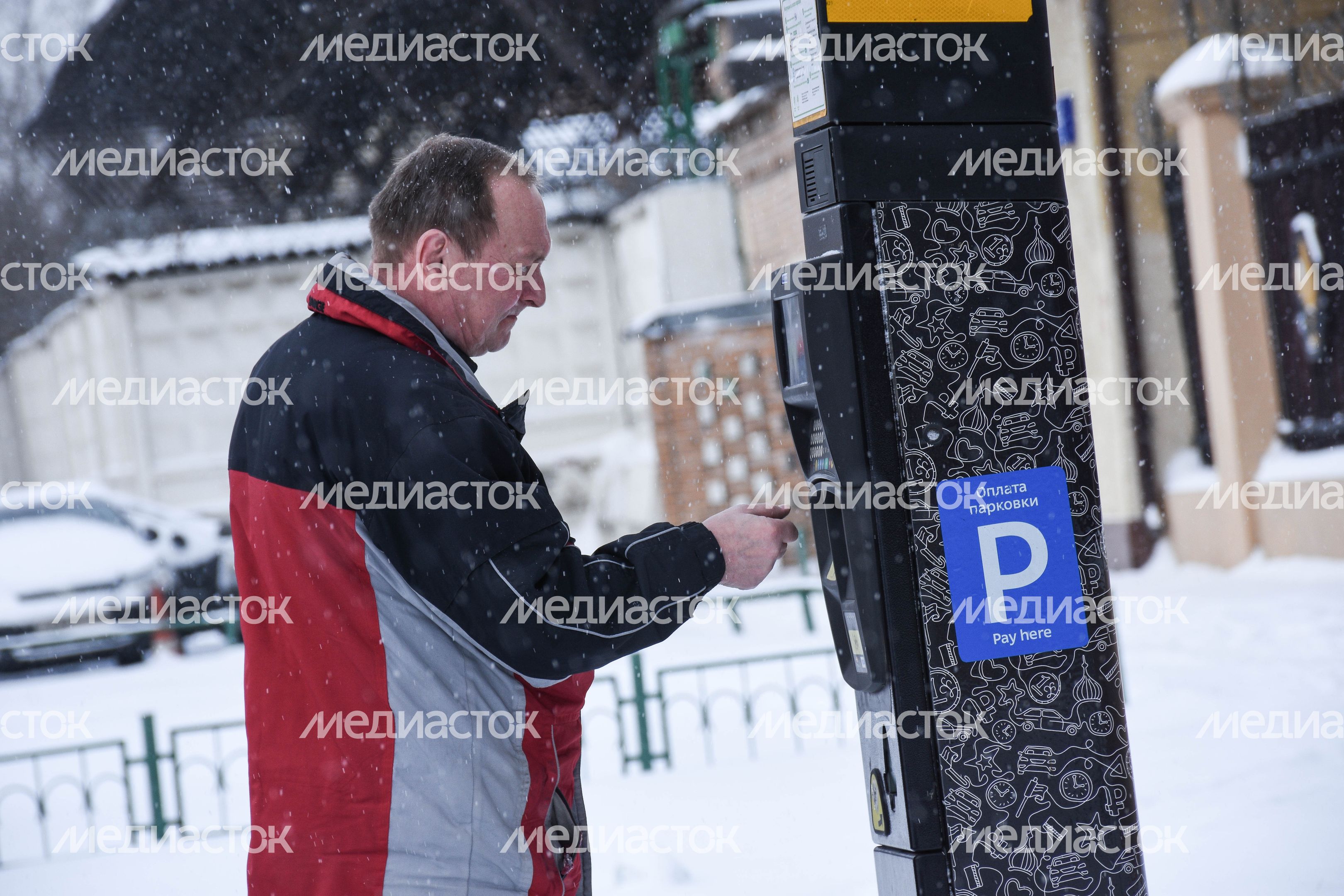 Снегопад в Московском регионе, 18.01.2018 Снегопад в Московском регионе, 18.01.2018