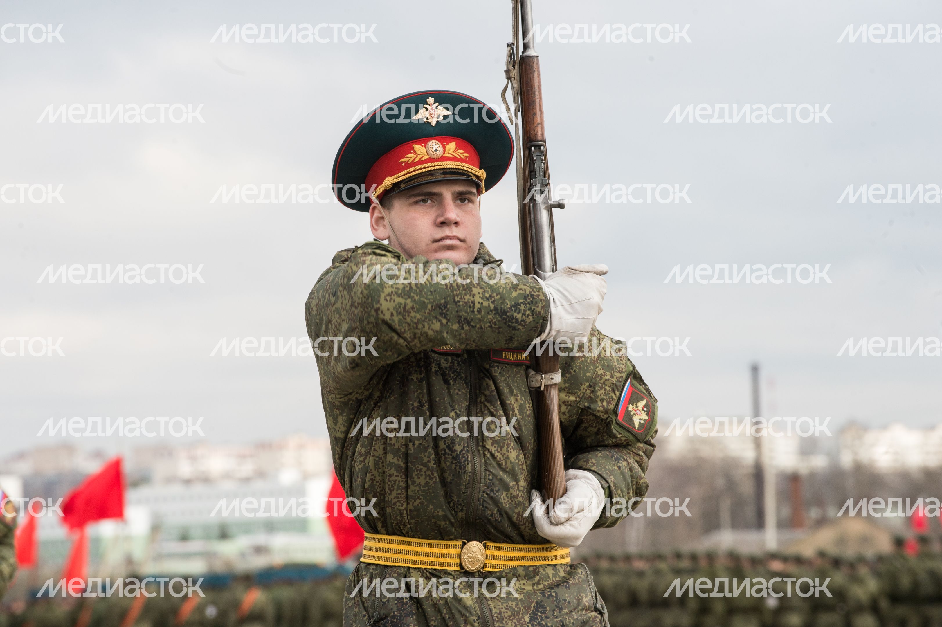 Репетиция Парада Победы в Алабино
