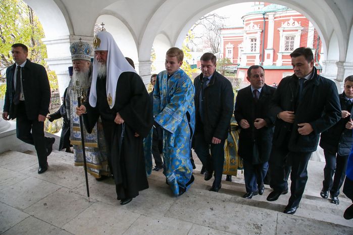 Праздник Иверской иконы Божией Матери в Новодевичьем монастыре