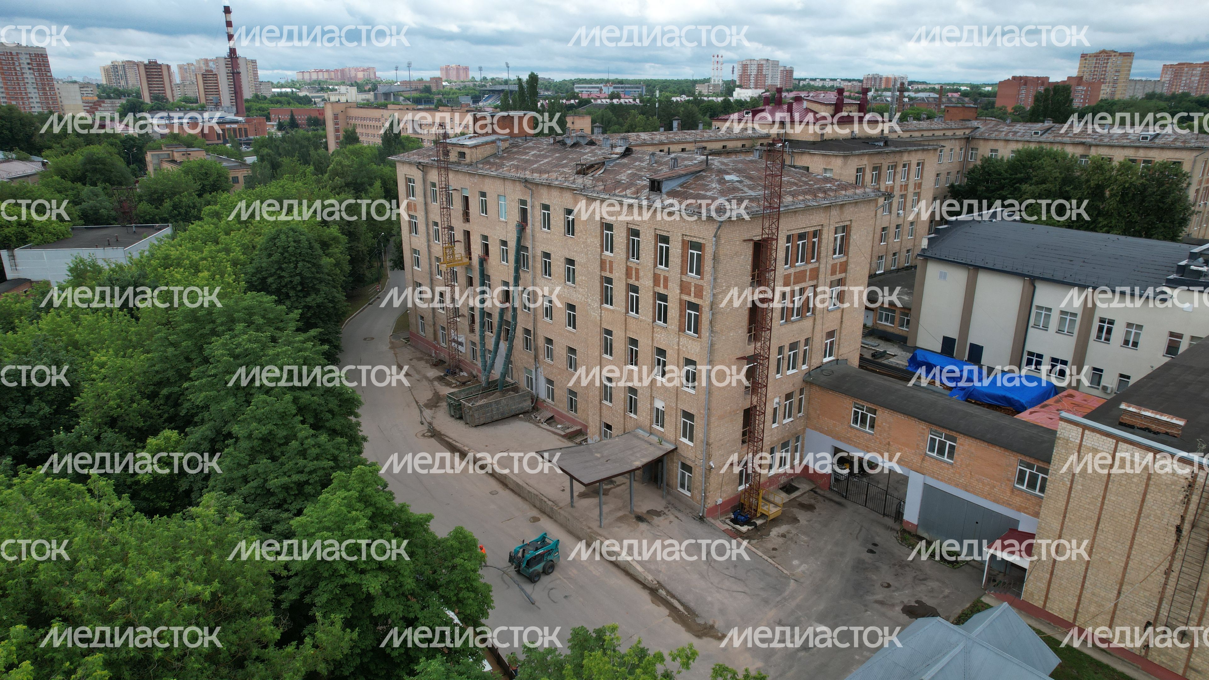 Капремонт хирургического корпуса Подольской областной больницы