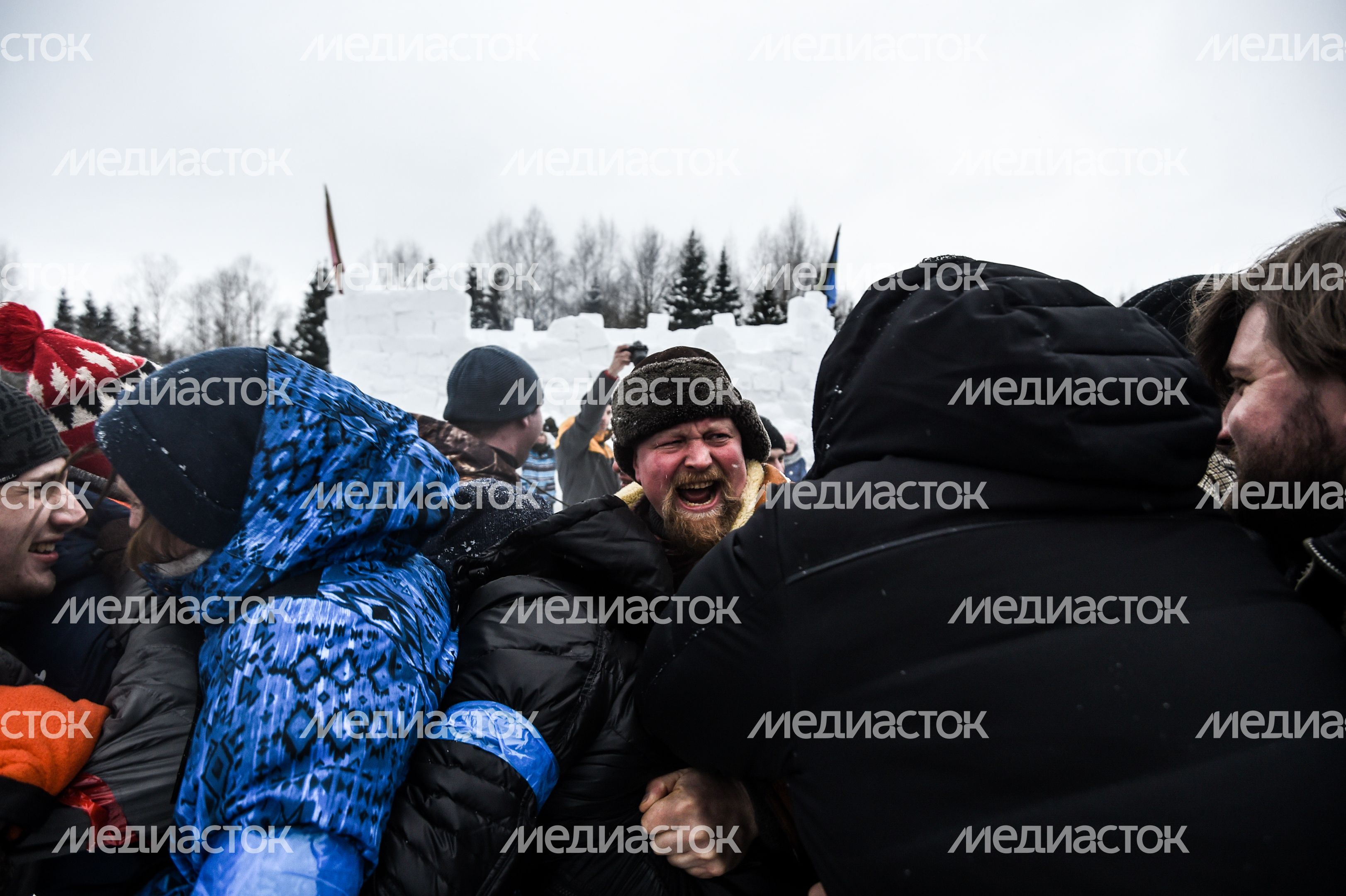 Празднование Масленицы в Копнино