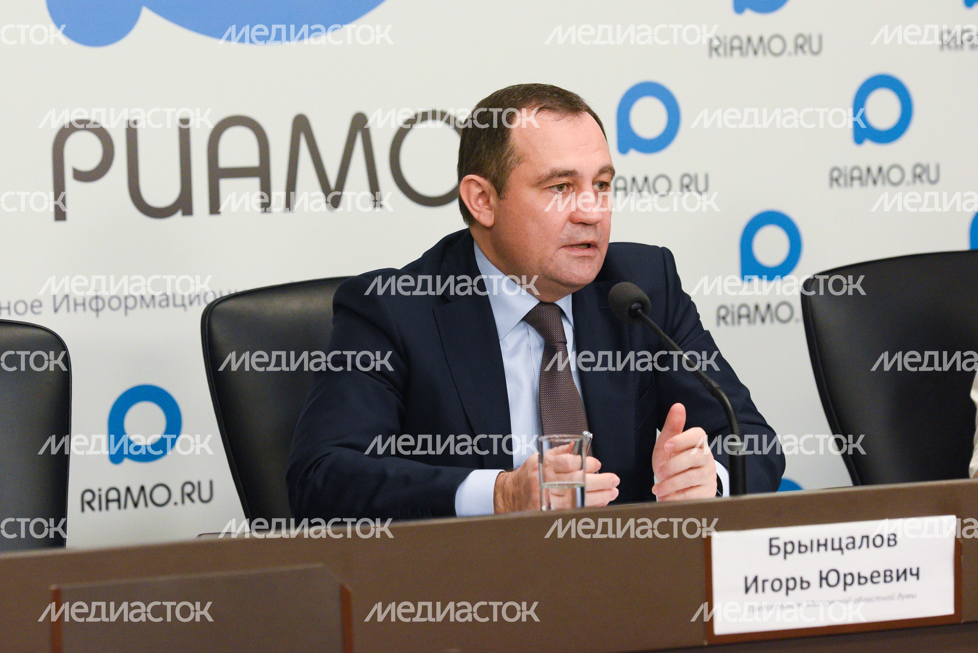 Пресс-конференция председателя Московского областного парламента Игоря Брынцалова, посвященная итогам работы Думы за 2019 год