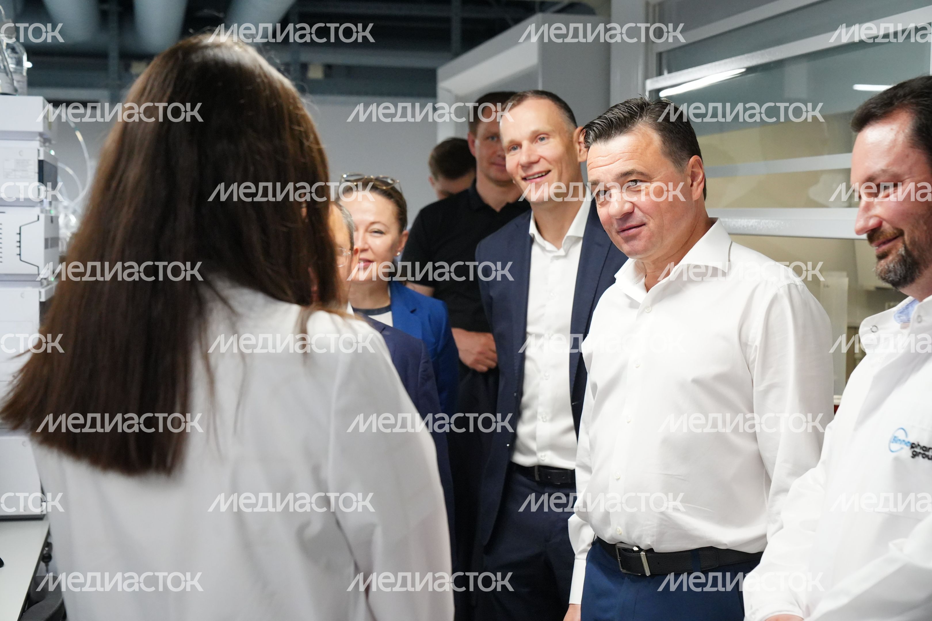 Губернатору представили проект развития R&D-Центра фармкомпании «Биннофарм Групп» в Красногорске