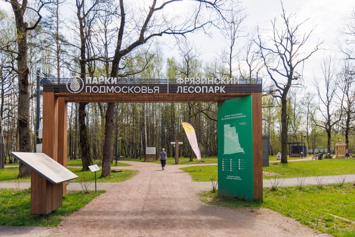 Фрязинский лесопарк весной