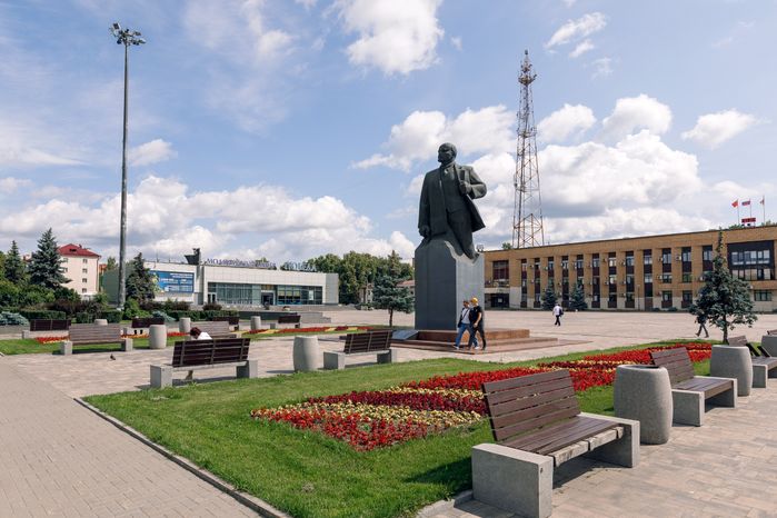 Площадь 30-летия Победы в Домодедово