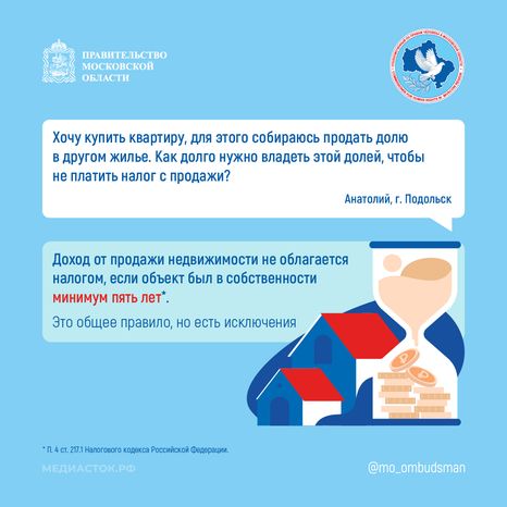 В каких случаях доход от продажи недвижимости не облагается налогом 2025 квадрат 01