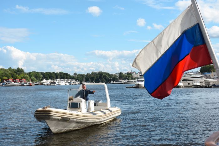 Московский международный яхтенный порт в Долгопрудном