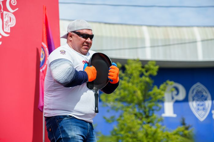 Богатыри на международной выставке-форуме "Россия"