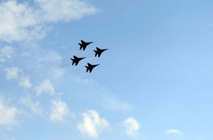 Международный военно-технический форум «Армия-2015». Динамический показ