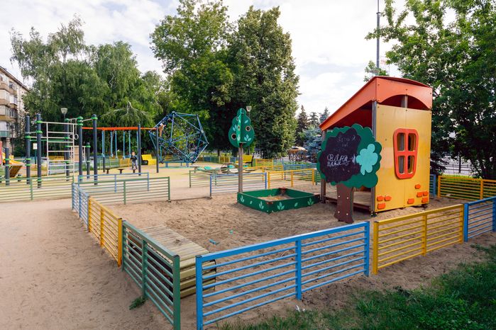 Детский сквер в Домодедово
