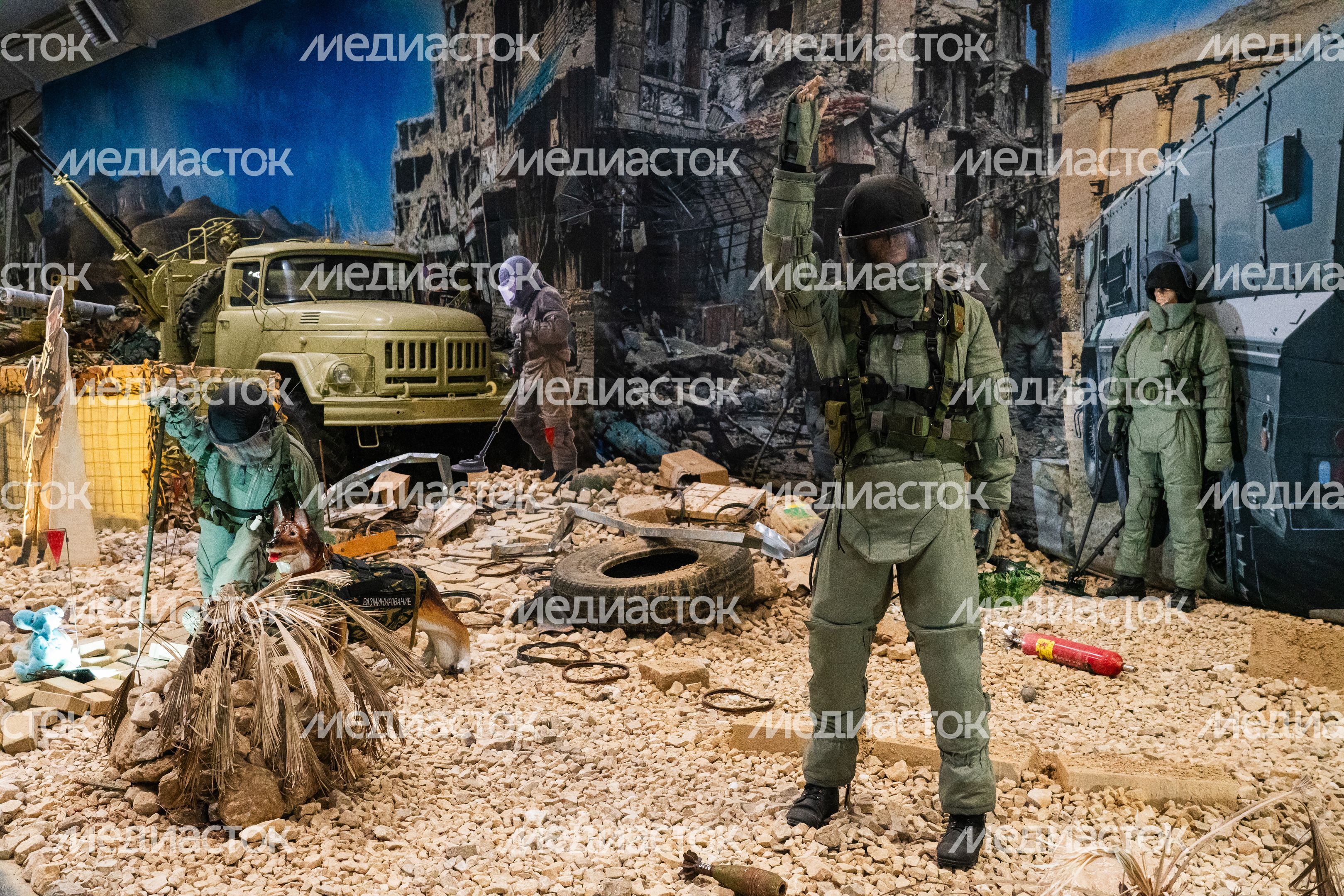Парк «Патриот». Выставка «Сирийский конфликт. Миротворческая миссия России»