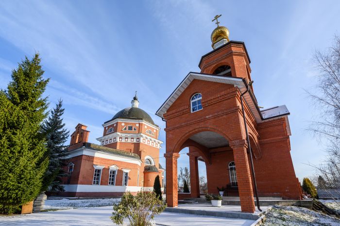 Церковь Иверской иконы Божией Матери в селе Растуново округа Домодедово