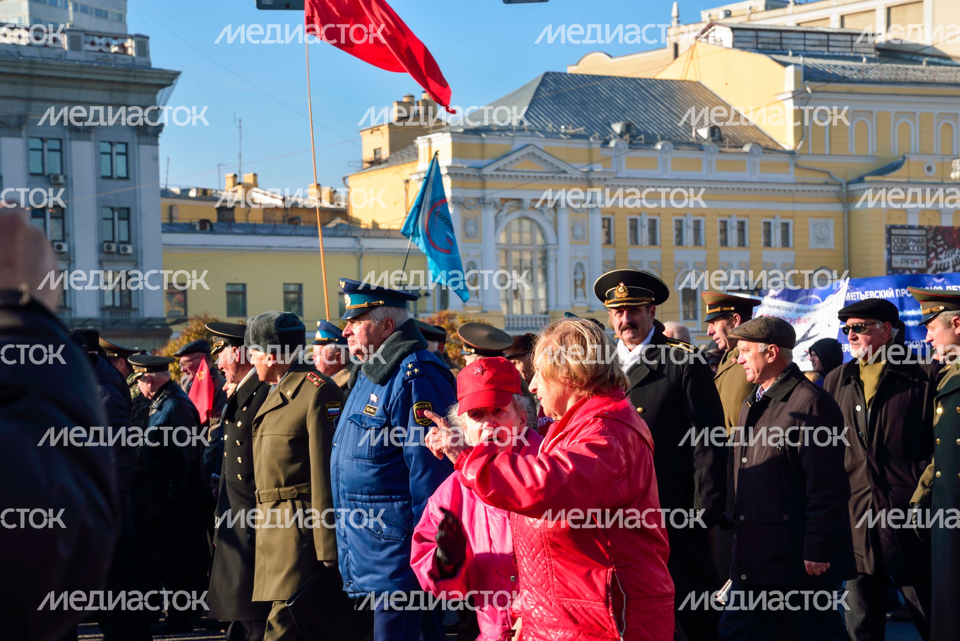 Митинг коммунистов в Москве